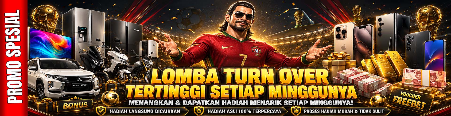 Lomba Turnover Setiap Minggu!